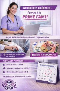 Affiche avec détail prime FAMI